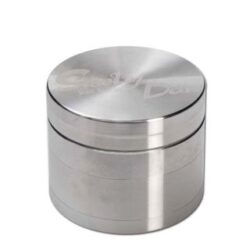 Grinder Polinizador Metal Acero Inox. & funda de Piel Steely Dan 40 mm.