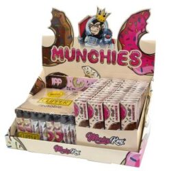Papel Monkey King Pack King Size Slim & Clipper Munchies Unbleached 48 ud.